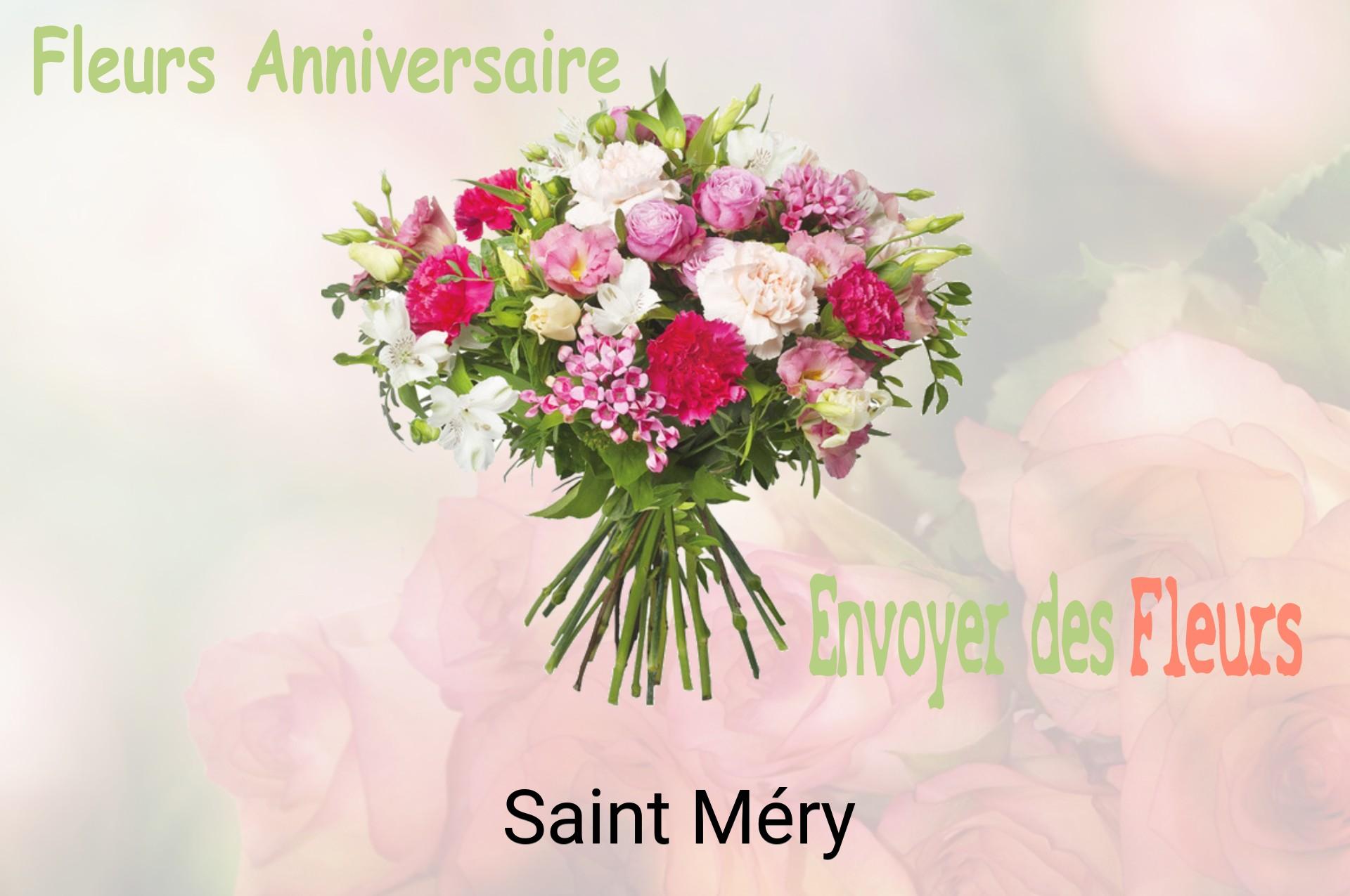 Bouquet de fleurs d’anniversaire livré à Saint-Méry
